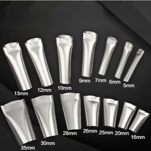 14PCS Stainless Steel Caulk Nozzle Applicator Caulking Finisher Glue Silicone Sealant Finishing Tool Kitchen Bathroom Sink Joint