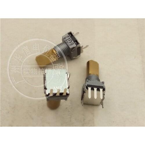 5pcs for Japan SANSEI EC09 EC09P20-205B Type Encoder with Stepping 20 Point Vertical Handle 16MM switch 3 feet 3 pin