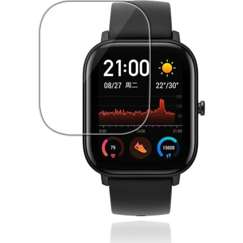 5pcs/lot Soft film for Amazfit GTS Protective Glas Screen Protector