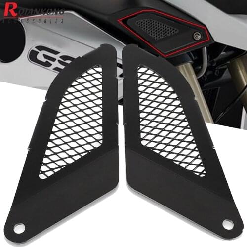 Motorcycles Accessories Aluminum Air Intake Grill Guard Cover Protection FOR BMW F800GS F 800GS F800 GS 2013 2014 2015 2016 2017