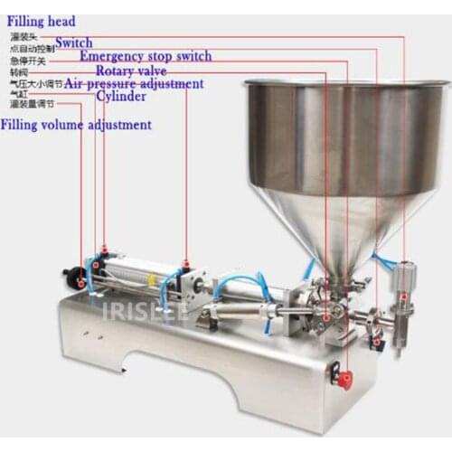 Electric Filling Machine ManualNail Polish ShampooFilling Machine 5~3500mlCream Shampoo CosmeticLiquid Cream Body Oil Filler