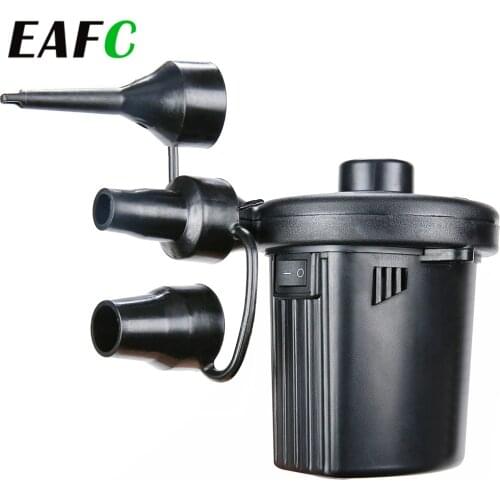 220V/12V/Wireless Electric Inflatable Pump Quick Air Filling Compressor With 3 Nozzles for Car Camping Life Buoy Boat Cushion