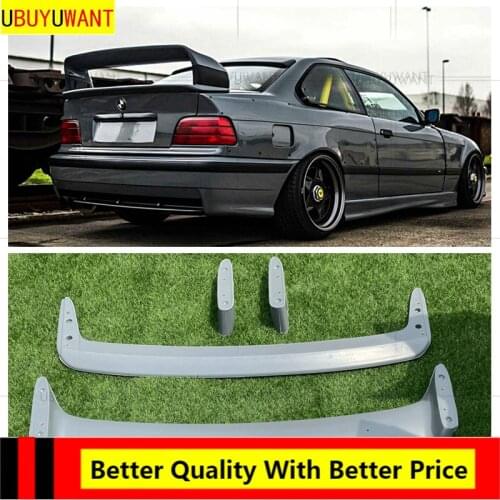 EPFBSQP For BMW E36 M3 Spoiler 1990-2000 BMW M3 Series Spoiler ABS Plastic Materail Unpainted Spoiler For BMW E36 M3 Spoiler