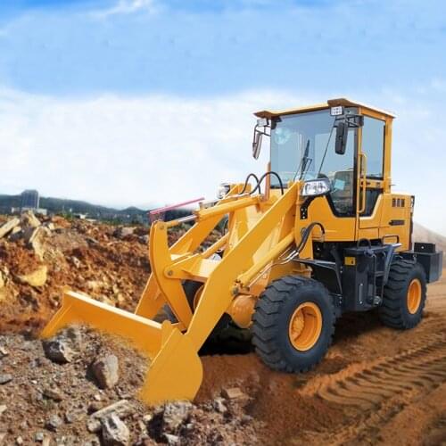 Wheel Loader Front Shovel Hydraulic Mini Loader Farm Garden