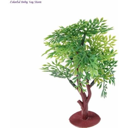 Dollhouse Miniature Scale Model Tree Doll House Scenery Layout Landscape Model Trees 9 Cm 1PC