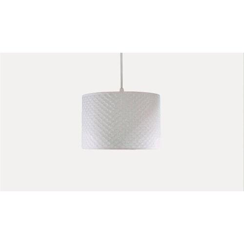 Senay Lightning, CYLINDER FABRIC AVİZE-WHITE