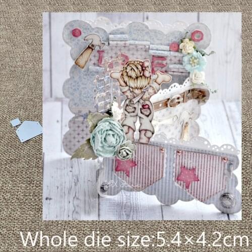 New Design Craft Metal Cutting Dies pocket decoration scrapbook die cuts Album Paper Card Craft Embossing die cuts