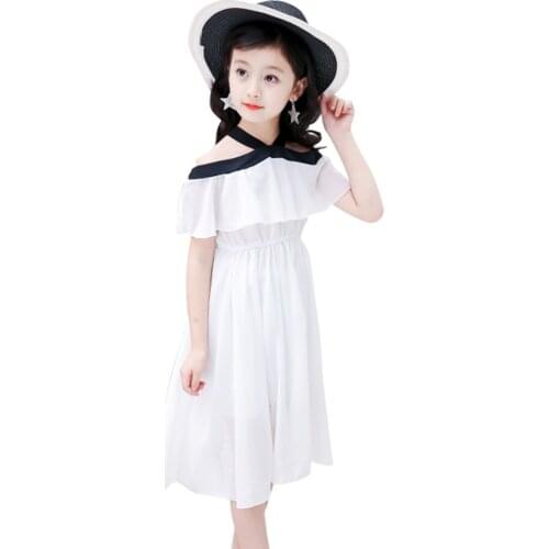 Girl Dresses Patchwork Dress For Girl Summer Kids Dress Casual Style Costumes For Girls 6 8 10 12 14