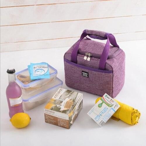 Portable Fast Food Insulation Bag High Quality Large Capacity Simple Convenient Bags Solid Color Fashion Insulation Bag