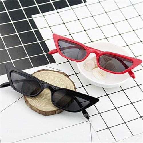 Vintage Cateye Sunglasses Women Sexy Retro Small Cat Eye Sun Glasses Brand Designer Colorful Eyewear For Female Oculos De Sol