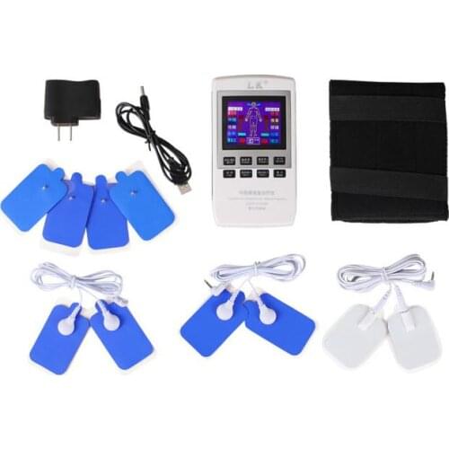 Middle and low frequency Rechargeable Physical therapy cervical vertebra Acupuncture Electrotherapy Massage apparatus 110-220v