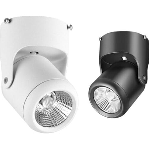 LED COB Surface Mounted Downlight 360 Angle Adjustable 20W/15W/10W/7W Ceiling Spot Light AC110/220/230V Home Lighting