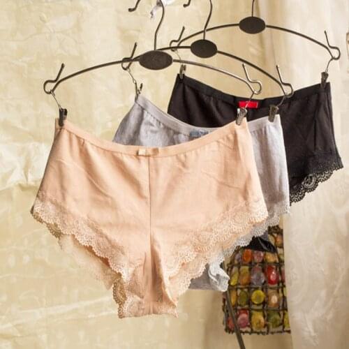 Lomonling Trade Of The Original Single Boxer Large Size Fat Mm Lady Girls Comfortable Breathable Cotton Panties