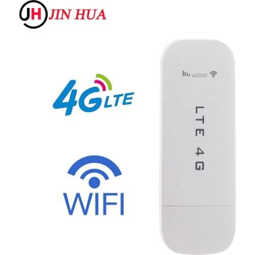 JINHUA USB 3G 4G Modem LTE WiFi Dongle mobile WiFi Network Hotspot mini 4G WiFi Modem Router with SIM Card Slot for Car outdoor