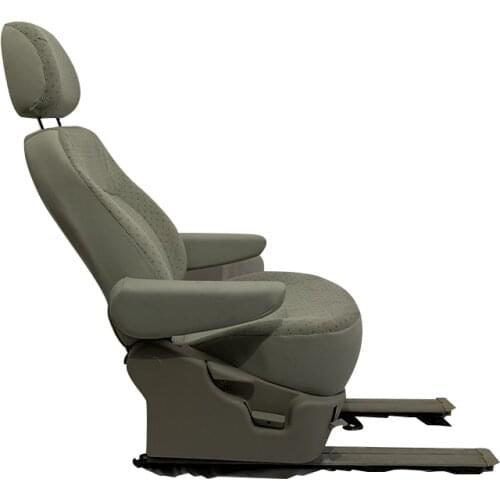 360 degree rotatable motor home seat with cloth cover