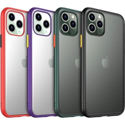 100pcs/lot For iphone 11 Pro Hybird PC+TPU Matte Case Cover For Iphone 11 For Iphone 11 Pro Max 2019