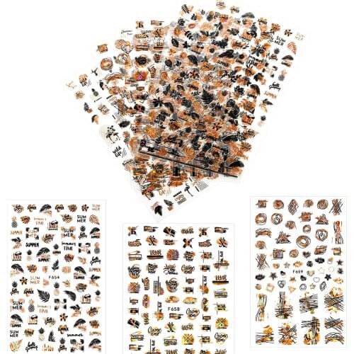 2Pcs/Pack Epoxy Resin Filler Leaves Tree Transparent Decor Stickers Resin Fillings For DIY Craft Jewelry Making Accessories