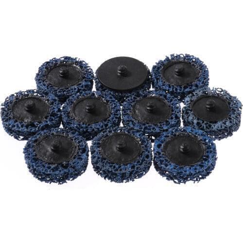 Sanding Disc Abrasive Scouring Pad Polishing Grinding Quick Change Roloc Easy Strip Discs for Removes Rust, Strips Paint, Clean