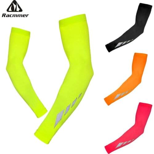 Racmmer 2018 Cycling Flashlight Equipment Bicycle Lycra Bike UV Sun Protection Reflective Unisex Ciclismo Accessories #AT-05