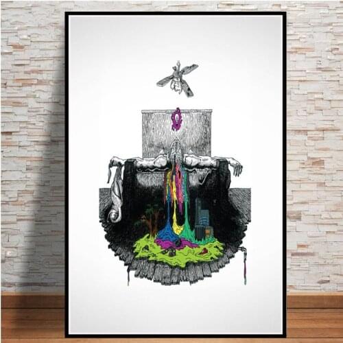 Hot Customized Twenty One Pilots Rock Music Band Stars Poster Wall Art Modern Painting Wall Pictures For Living Room Home Decor
