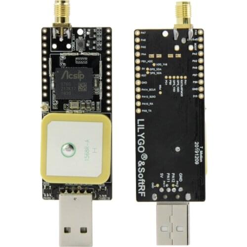 LILYGO® TTGO T-Motion S76G Lora Chip LORA 868/915/923Mhz Antenna GPS Antenna USB Connector Development Board