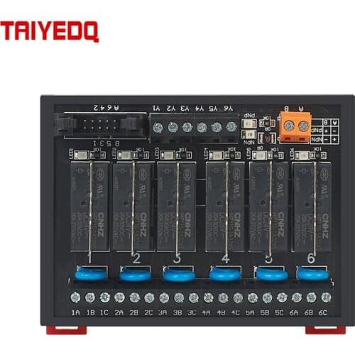 Relay Module Module Control Board Small Motor Hydraulic Valve Dedicated 24VDC NPN/PNP Universal Pluggable