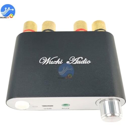 TPA3116D 50WX2 Bluetooth 5.0 Audio Amplifier Board Module 2.0 Two-channel Stereo class d amplifier board black volume control