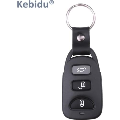 Kebidu Universal 433Mhz Remote Control Garage Door Opener Duplicator Car Key Remote Clone Auto Pair Copy Remote