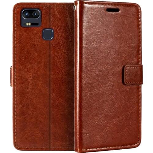 Luxury Leather Wallet Case For ASUS ZenFone 3 Zoom ZE553KL Z01HDA Holder Card Slots Flip Cover Stand Bag