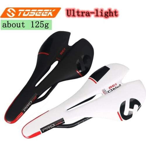 Ultralight Carbon Fibre Bike Saddle Road MTB Bicycle PU All-inclusive saddle size 278x138mm for comfort riding bike accessories