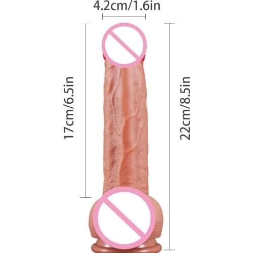 Skin Feel Silicon Dildofor Woman Lesbian Masturbation Big Penis With Thick Glans Dildosex Toy With Suction Cup Anal Sex Shop