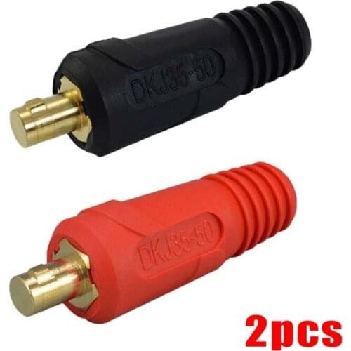 TIG Welding Cable Panel Connector Plug DKJ35-50 315Amp Quick Fitting 2pcs Welding Accessories Ferramenta