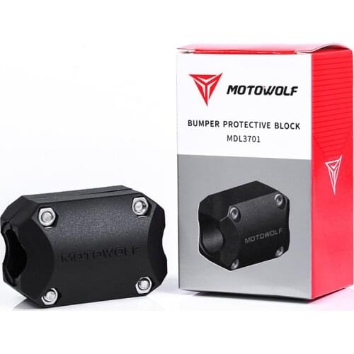 Universal 22/25/28mm Motorcycle Engine Crash Bar Protection Bumper Decorative Guard Block Protection Decorative