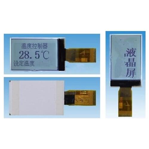 12P/14P SPI COG 12864 LCD Screen (Board/No Board) UC1604C Controller 5V 3.3V White/Blue Backlight