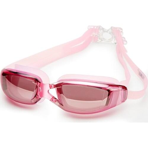 2020 Electroplating UV Waterproof Anti fog Swimwear Eyewear Swim Diving Water Glasses Adjustable Swimming Goggles Men Women