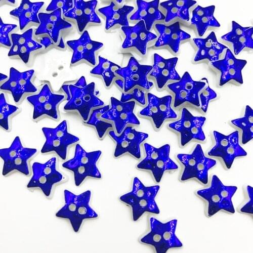 50pcs 12mm Navy Plastic Buttons/craft/Sewing 2 holes Kids DIY access lots Mix PT301