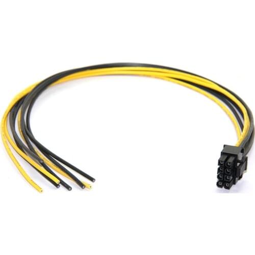 8pin cable 6 +2pin wire harness BTC modified cable graphics card power wire harness