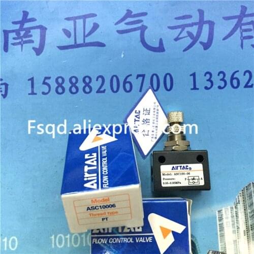 ASC100-06 airtac one-way throttle valve