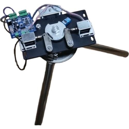 Automatic electric tripod opener lock tripod turnstile gate core mechanism for access control