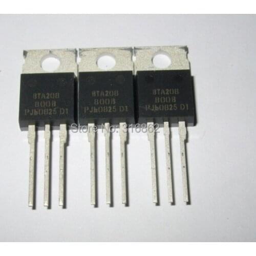 BTA208-800B BTA208 BTA208800 208-800B TO-220 ORIGINAL10PCS/LOT Free Shipping electronic Components kit