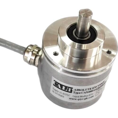CALT digital SSI gray code 12 bit resolution 4096 multi turn absolute rotary encoder 10mm shaft 24 30 V dc
