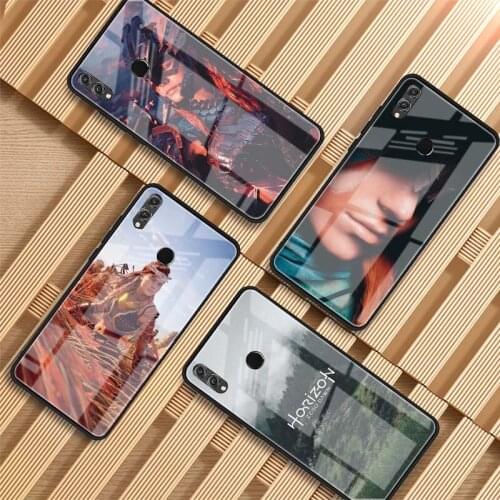 Horizon Zero Dawn aloy Tempered Glass Phone Case For Huawei P20 P30 P40 P40 Lite Pro Psmart Mate 20 30 Cover Shell