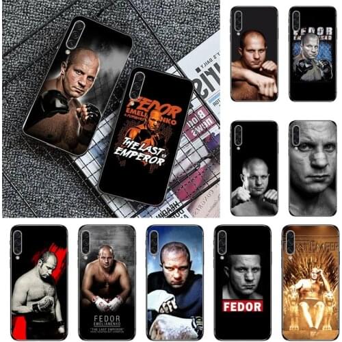 Fedor Emelianenko Boxer Phone Case For Samsung galaxy A S note 10 7 8 9 20 30 31 40 50 51 70 71 21 s ultra plus