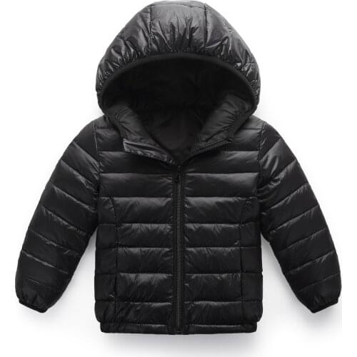 Childrens Autumn Winter Outwear New Kids'down Coat Childrens Light Down Jacket