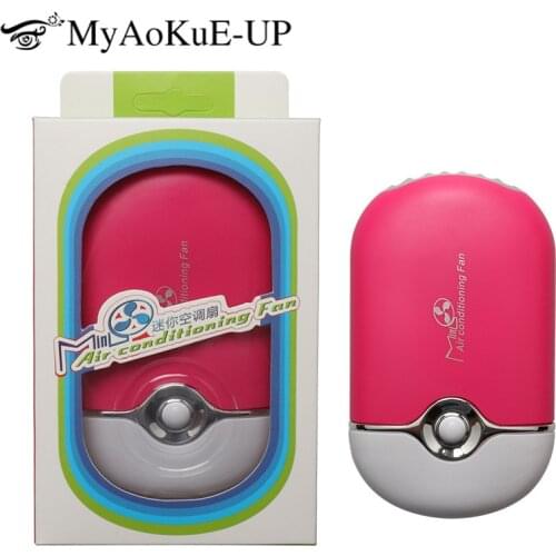 Mini USB Eyelash Blower Fan Air Blower Eyelash Glue Fast Dry Eyelash Mascara Dryer Makeup Fan Tool Eyelash Air Conditioner
