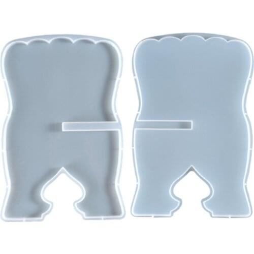 N0HE Islamic Quran Holy Book Stand Holder Silicone Mold for Eid Ramadan Gifts