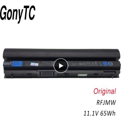 GONYTC RFJMW original Laptop Battery For DELL E6320 E6330 E6220 E6230 E6120 FRR0G KJ321 K4CP5 J79X4 P7VRH