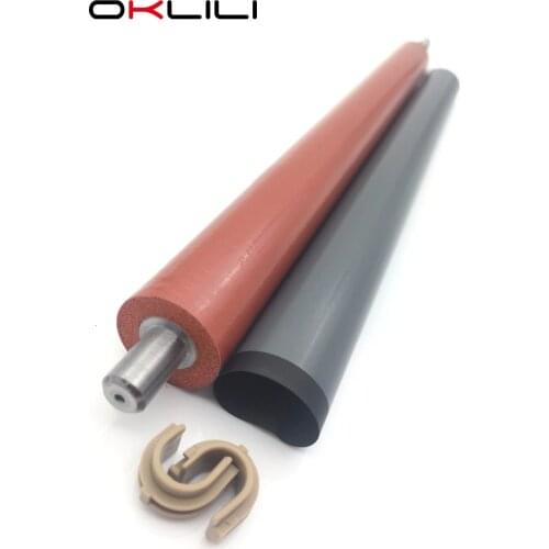 Fuser film sleeve + lower pressure roller + lower roller bushing for HP 2035 2055 P2035 P2055 Pro 400 M401 M425 M401dn M401N