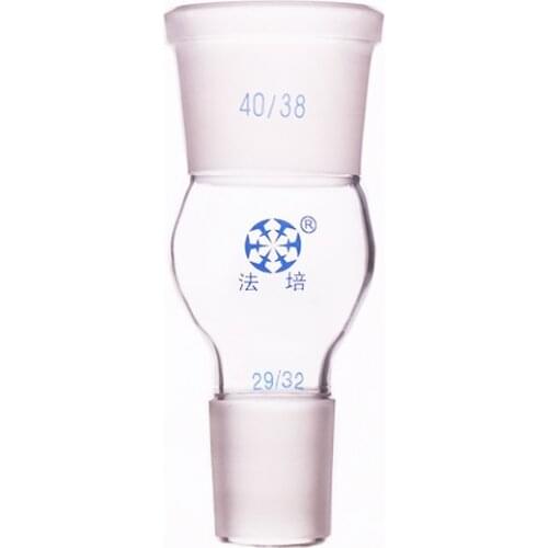 Borosilicate Glass Joint,Female 40/38,Male 29/32,Glass reducing Adapter,B type connector