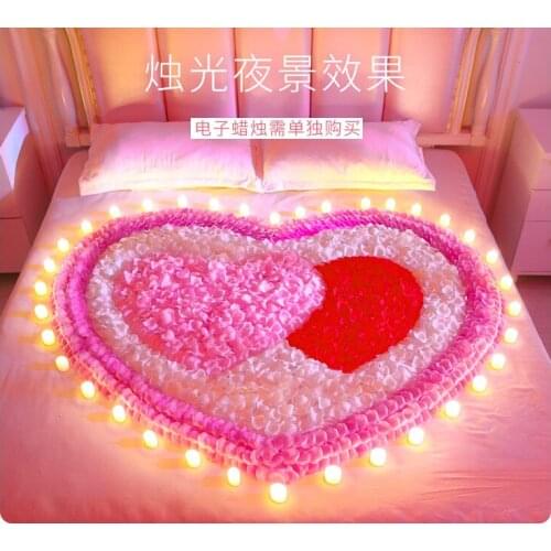 500PCS/Lot 5*5CM Silk Rose Petals for Decorazioni Matrimonio 47 Colors Bruiloft Mariage d Coration